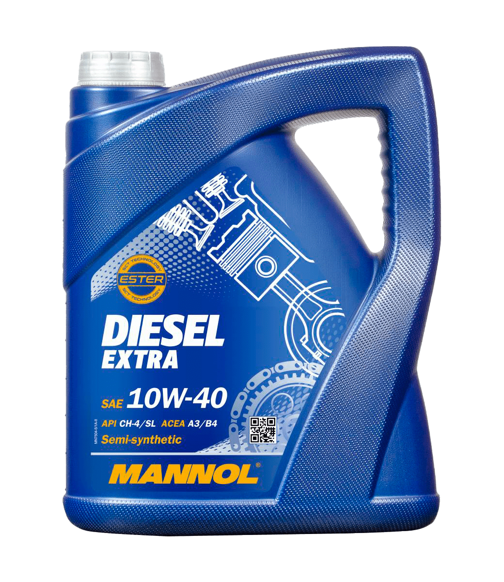 Моторное масло Mannol DIESEL EXTRA 10W-40, 5л (Mannol: MN7504-5)